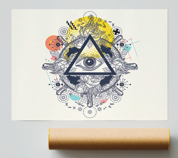 All Seeing Eye Print