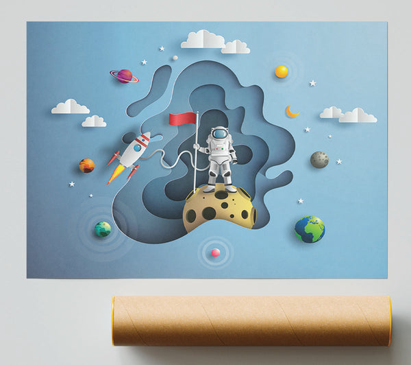 The Outer Space Adventure Giclee Print