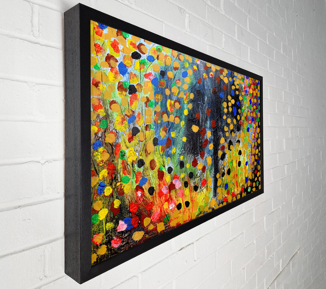  A Canvas Print of Dots Of The Forest Canvas Wall Art