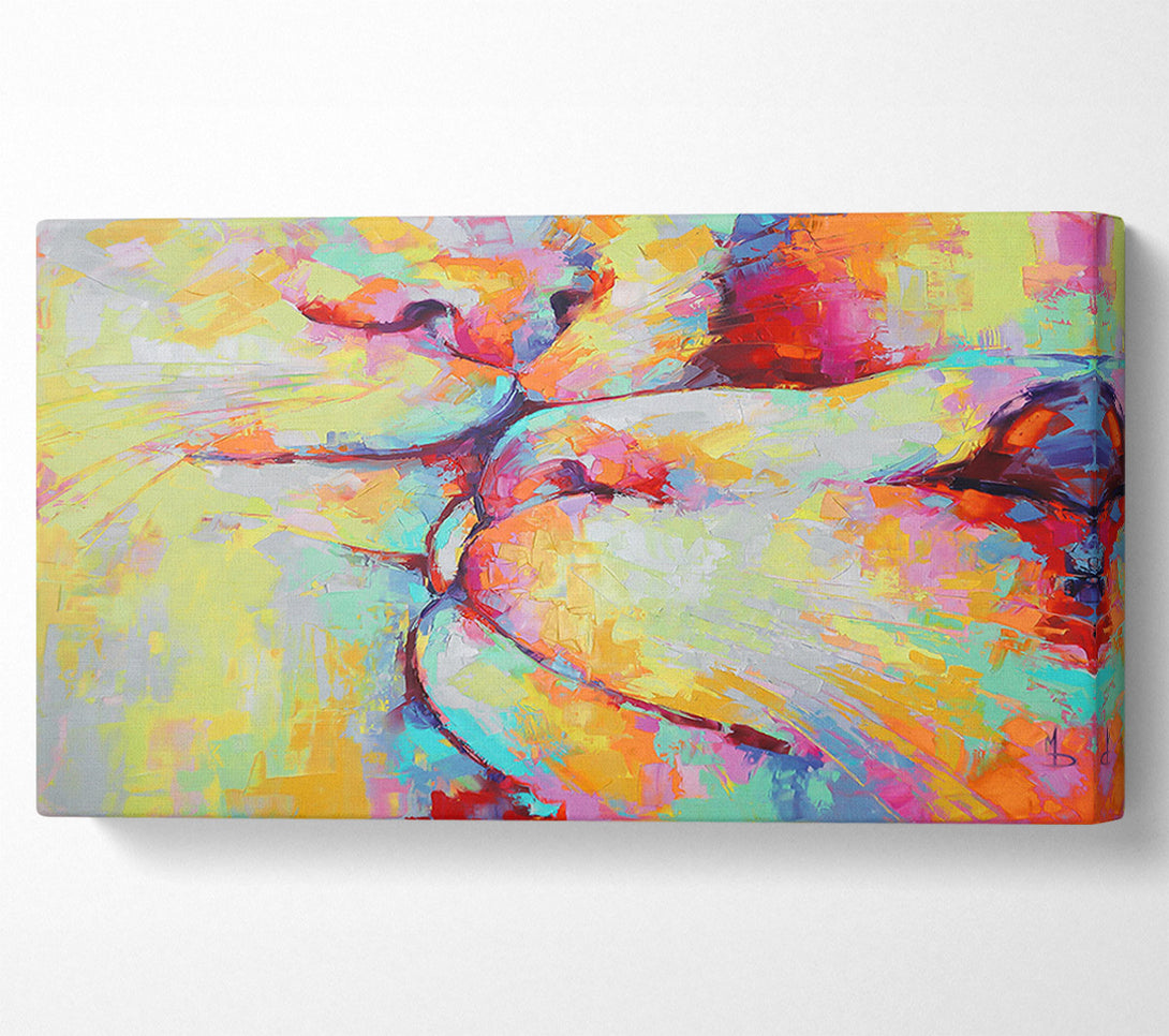  A Canvas Print of Kitten Kiss Canvas Art