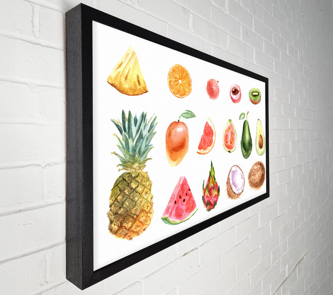  A Canvas Print of The Fruits Of Summer Canvas Art