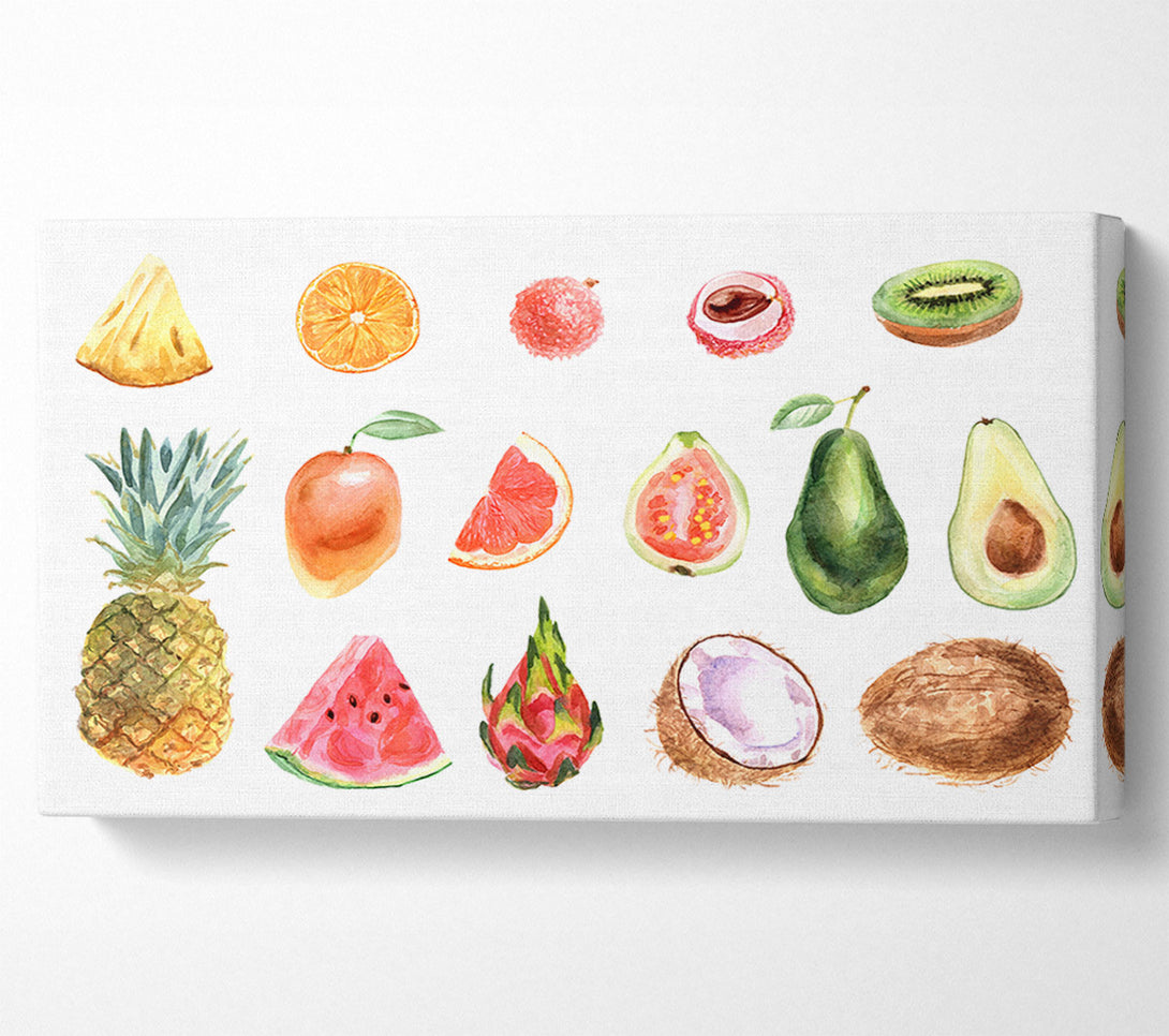  A Canvas Print of The Fruits Of Summer Canvas Art