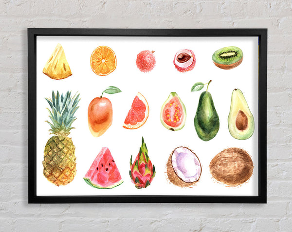 The Fruits Of Summer Framed Print