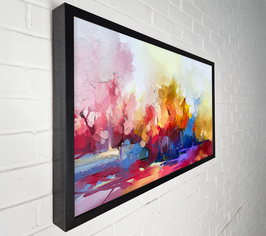  A Canvas Print of Summer Colour Explosion Canvas Print