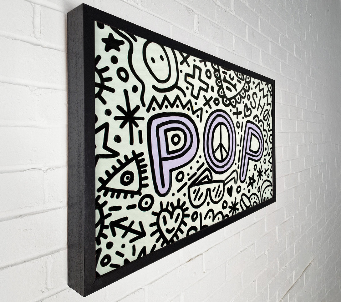  A Canvas Print of Pop Music Canvas Art