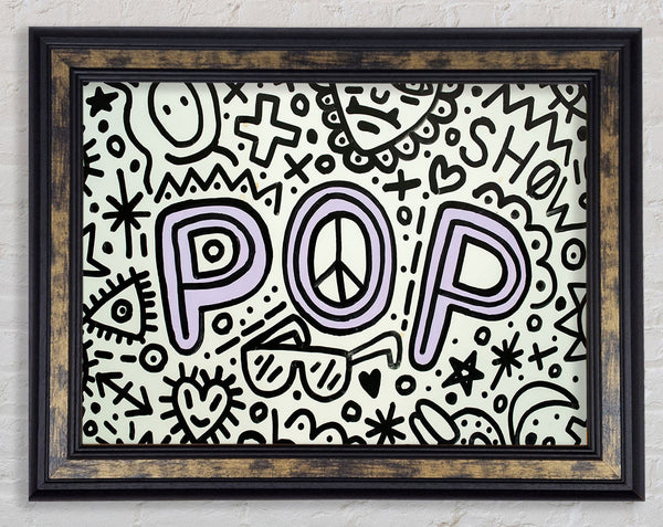 Pop Music Framed Print
