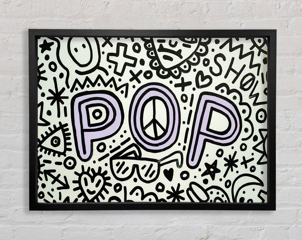 Pop Music Framed Print