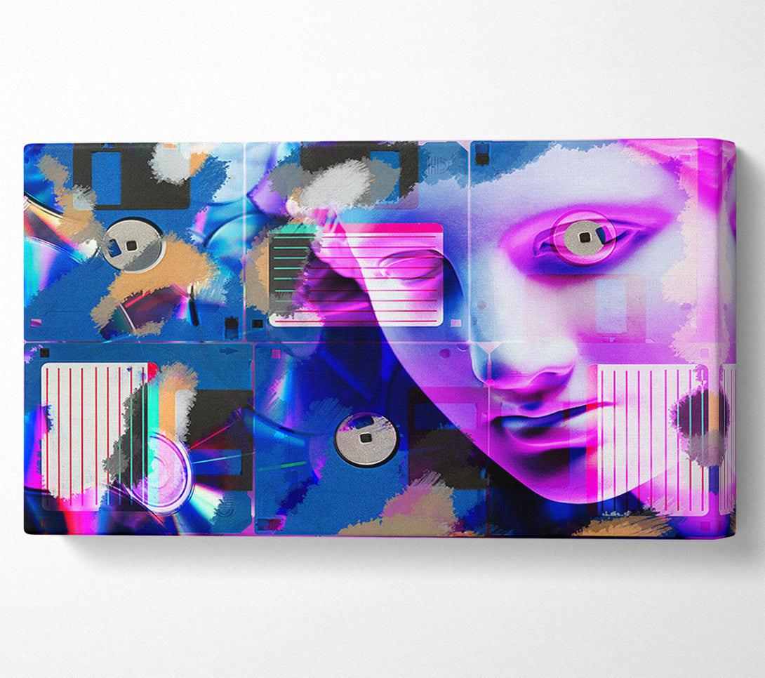  A Canvas Print of Old Greek Face Canvas Art