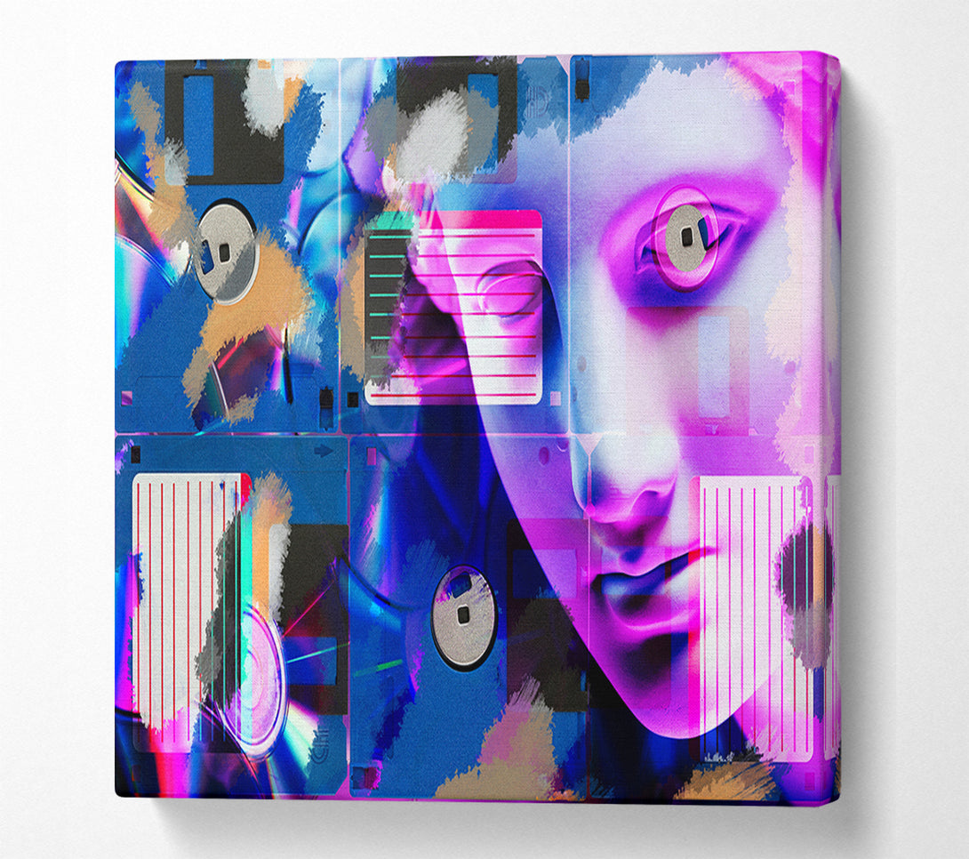  A Canvas Print of Old Greek Face Canvas Art