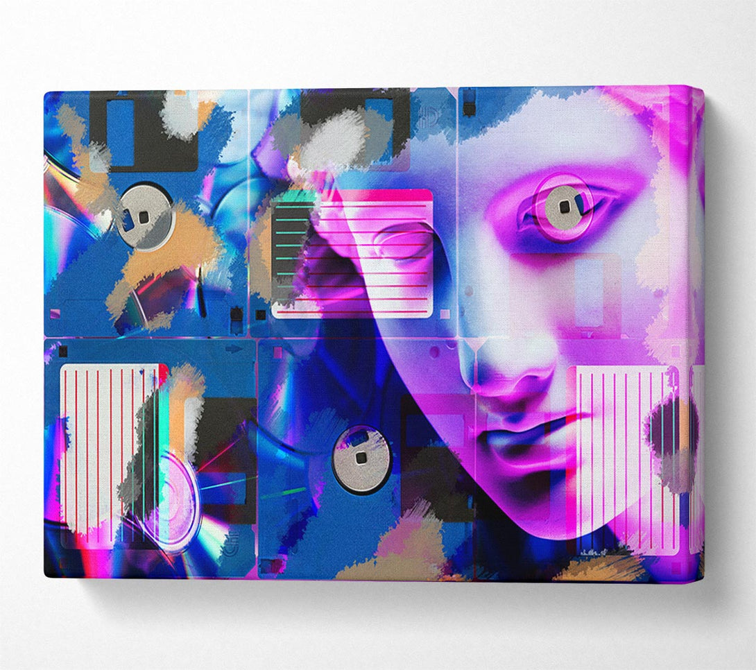  A Canvas Print of Old Greek Face Canvas Art