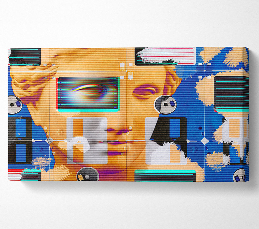  A Canvas Print of The Face Of Modeling Canvas Art