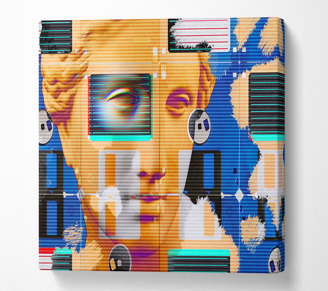  A Canvas Print of The Face Of Modeling Canvas Art