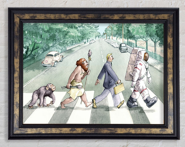 Advancement Of Civilisation Framed Print