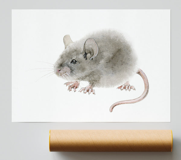 Cute Little Mouse Poster