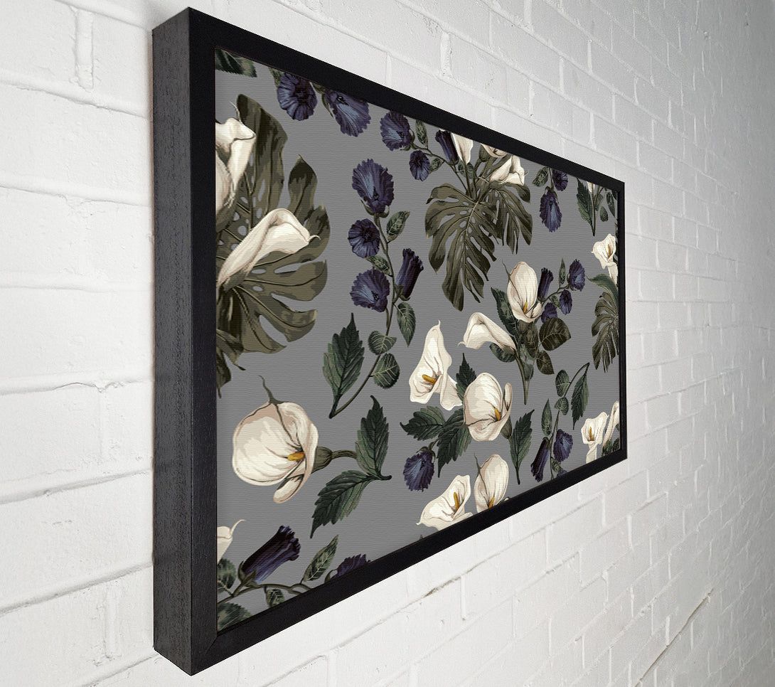  A Canvas Print of Trumpet Flower Glory Canvas Print