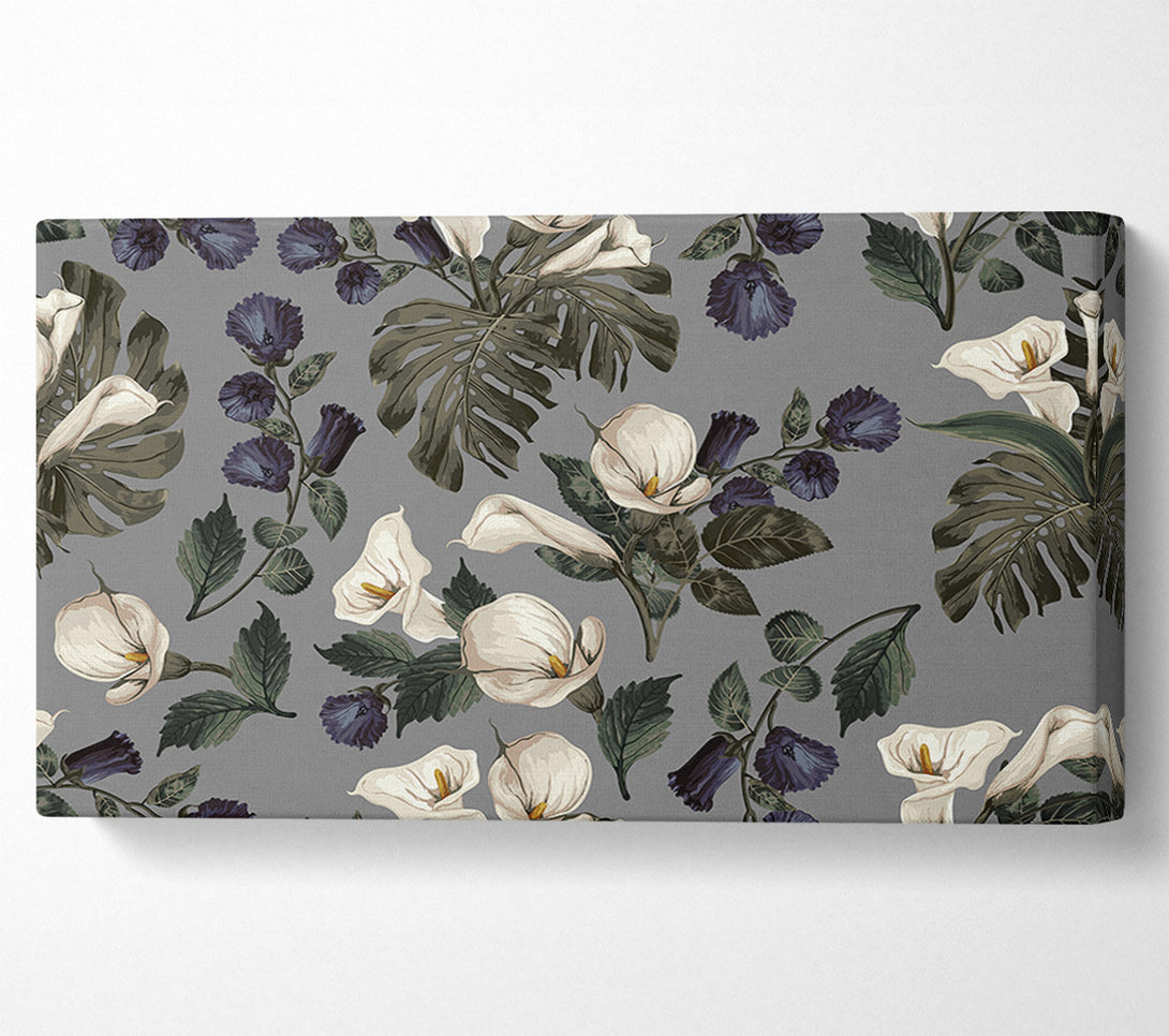  A Canvas Print of Trumpet Flower Glory Canvas Print