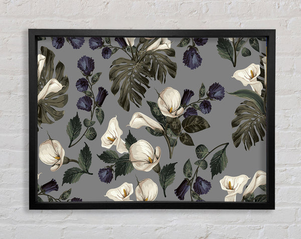 Trumpet Flower Glory Framed Print