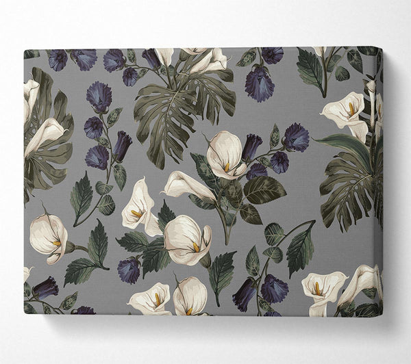  A Canvas Print of Trumpet Flower Glory Canvas Print
