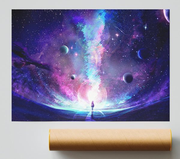 Staring Into The Universe Poster