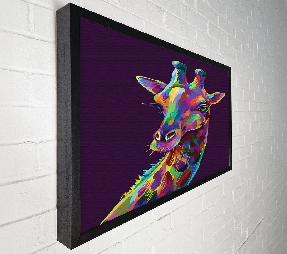  A Canvas Print of Beautiful Giraffe Canvas Art