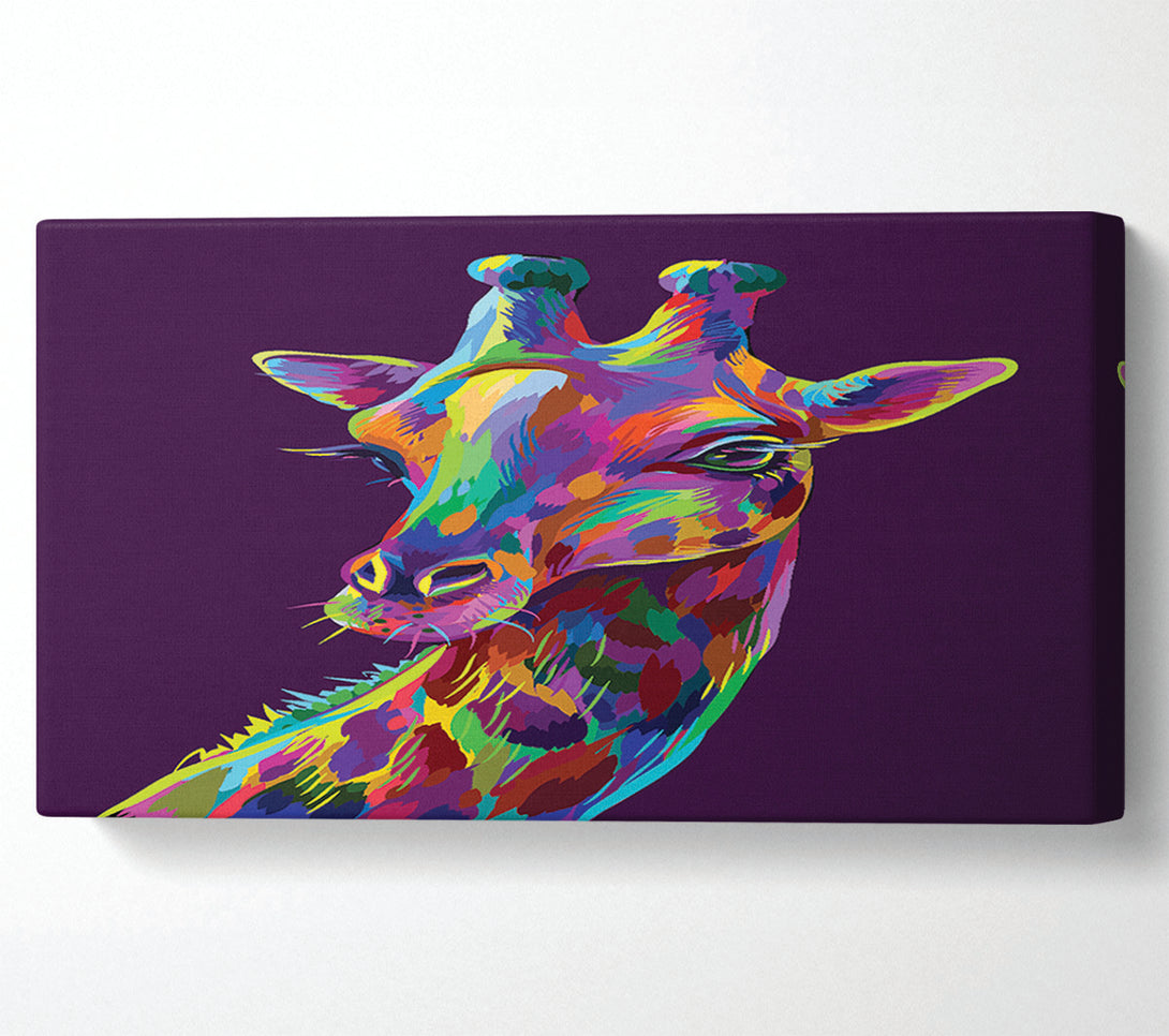  A Canvas Print of Beautiful Giraffe Canvas Art