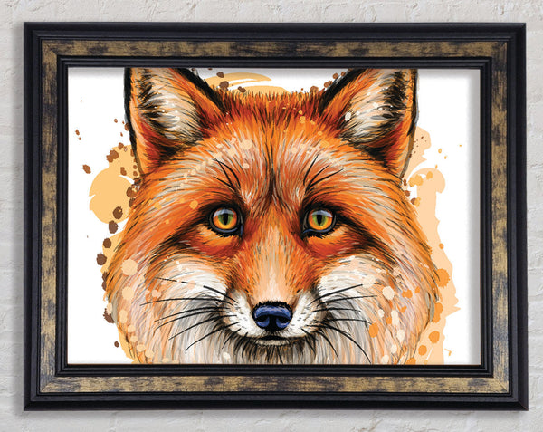 The Ginger Fox Framed Print