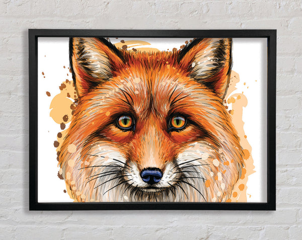 The Ginger Fox Framed Print