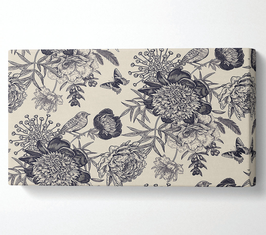  A Canvas Print of The Bird Wildlife Canvas Print