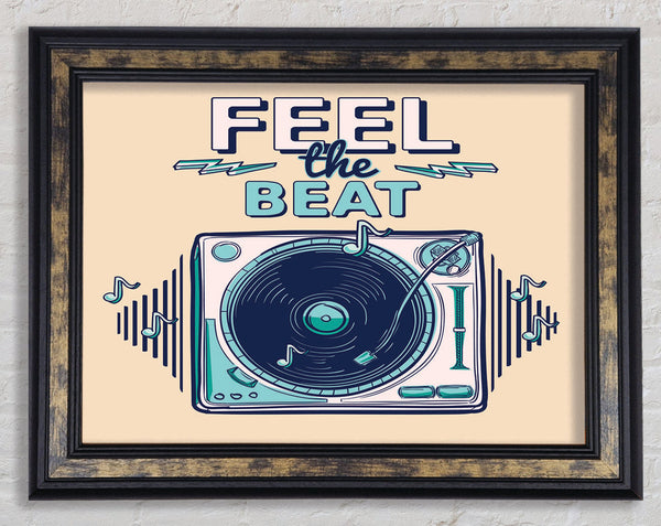 Feel The Beat Framed Print