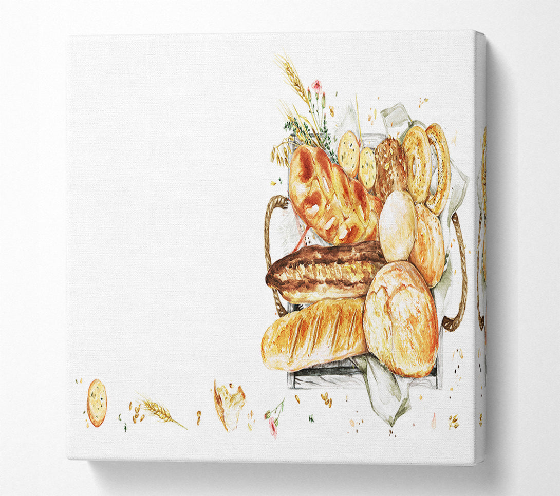  A Canvas Print of Breadcrumbs Canvas Art