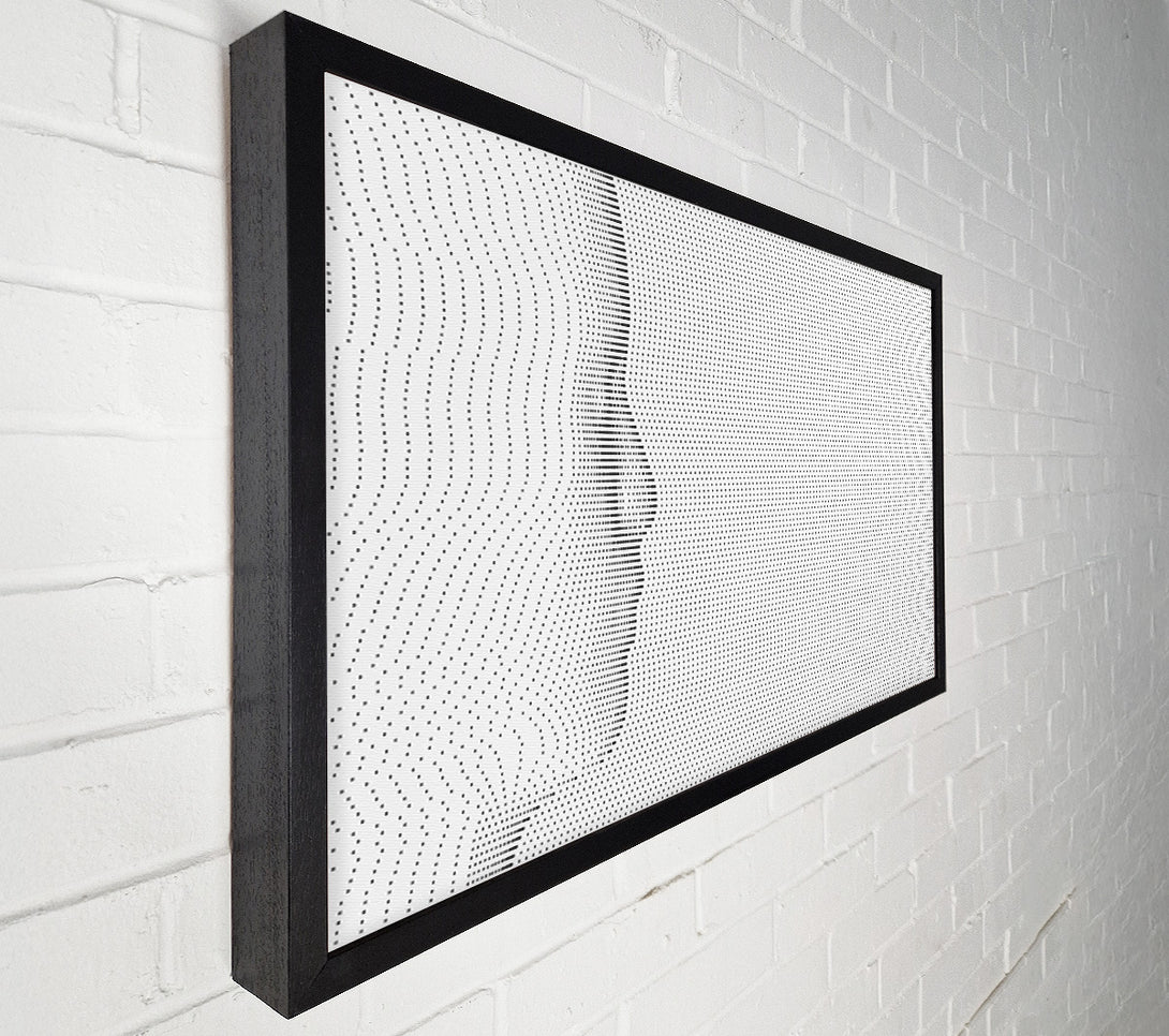  A Canvas Print of Face In Abstract Canvas Print