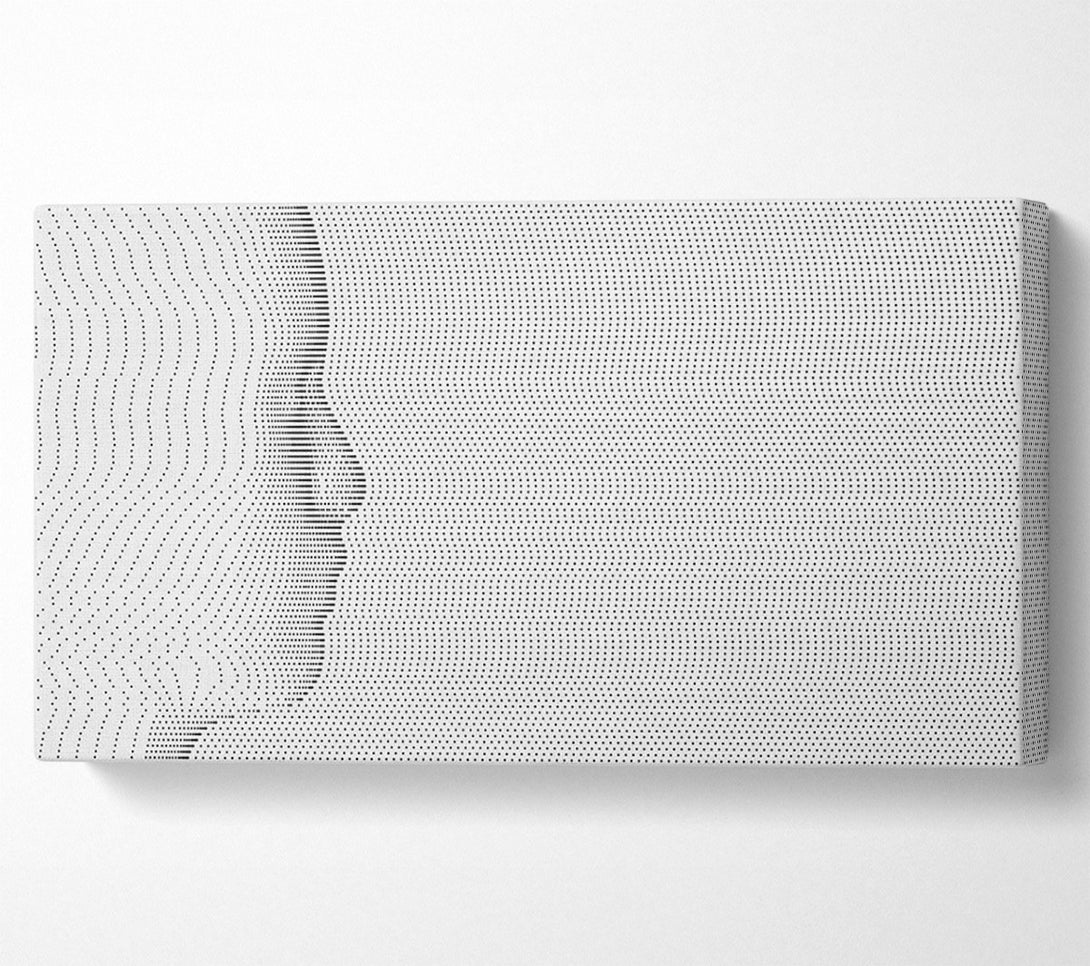  A Canvas Print of Face In Abstract Canvas Print