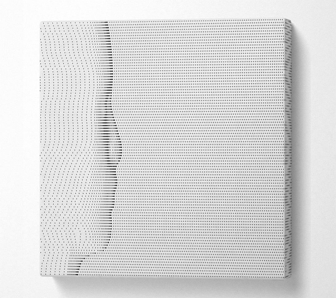  A Canvas Print of Face In Abstract Canvas Print