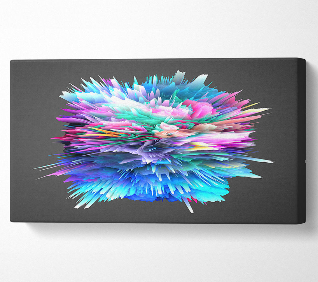  A Canvas Print of Shard Of Colour Canvas Art