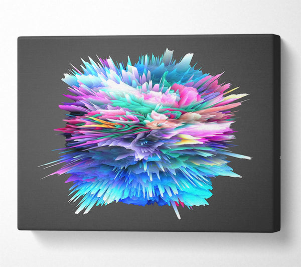  A Canvas Print of Shard Of Colour Canvas Art