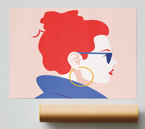 The Woman Fashion Giclee Print