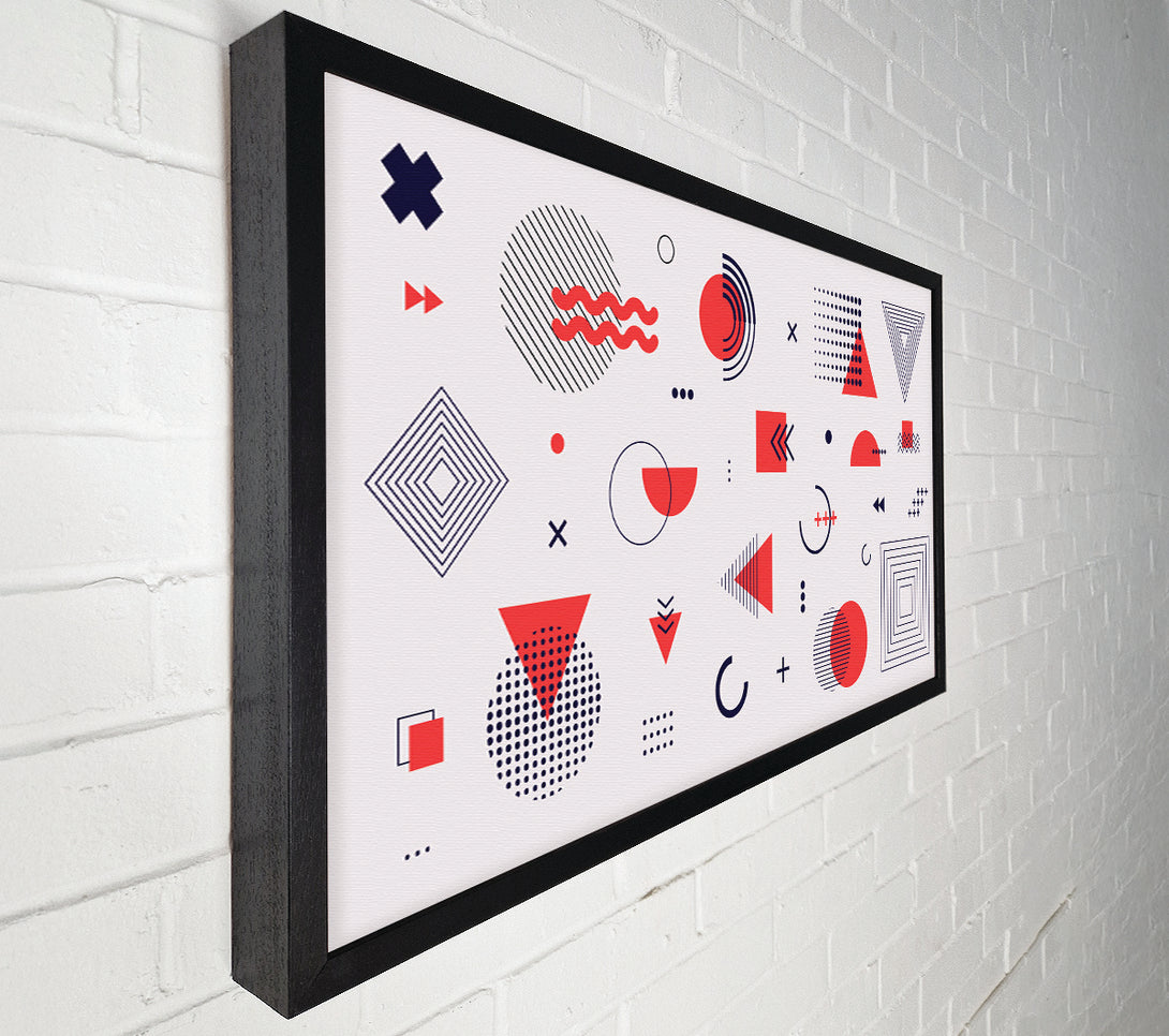  A Canvas Print of Shapes Of The Future Canvas Wall Art