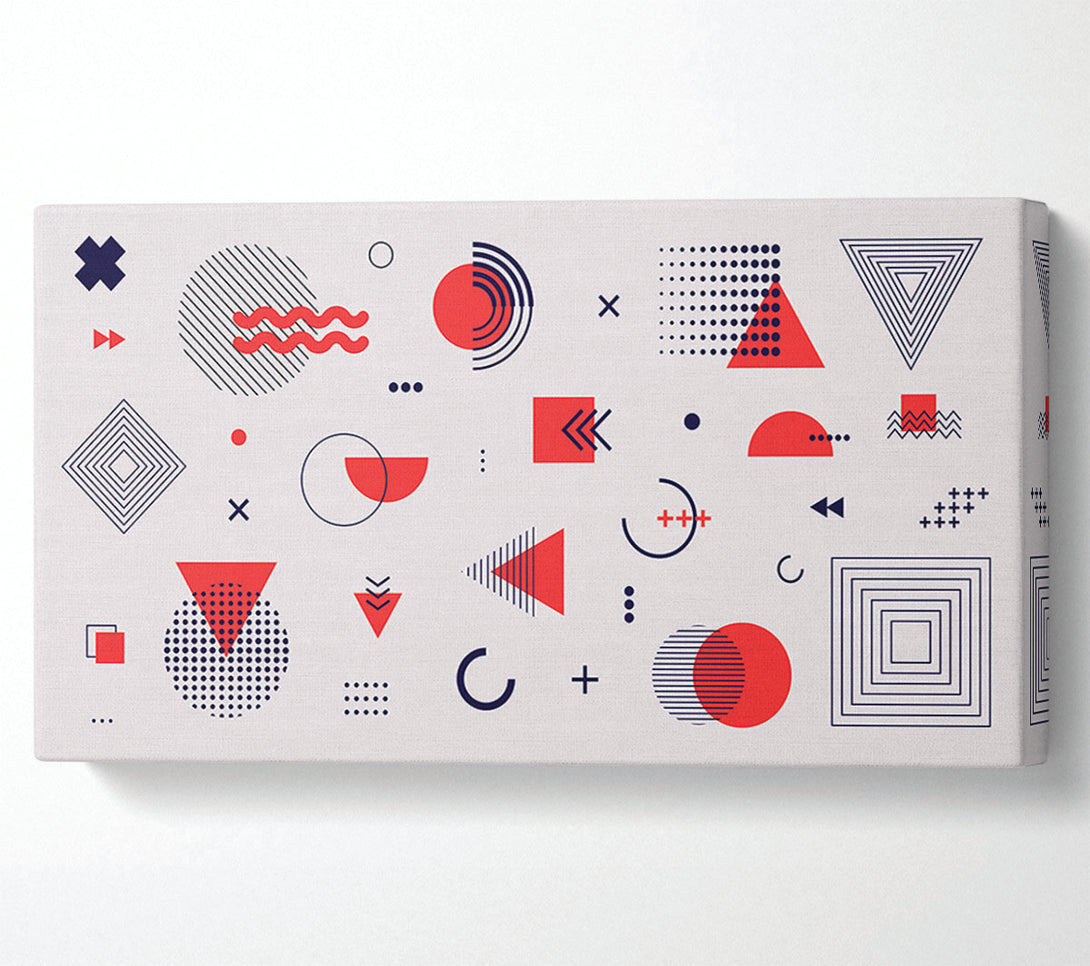  A Canvas Print of Shapes Of The Future Canvas Wall Art