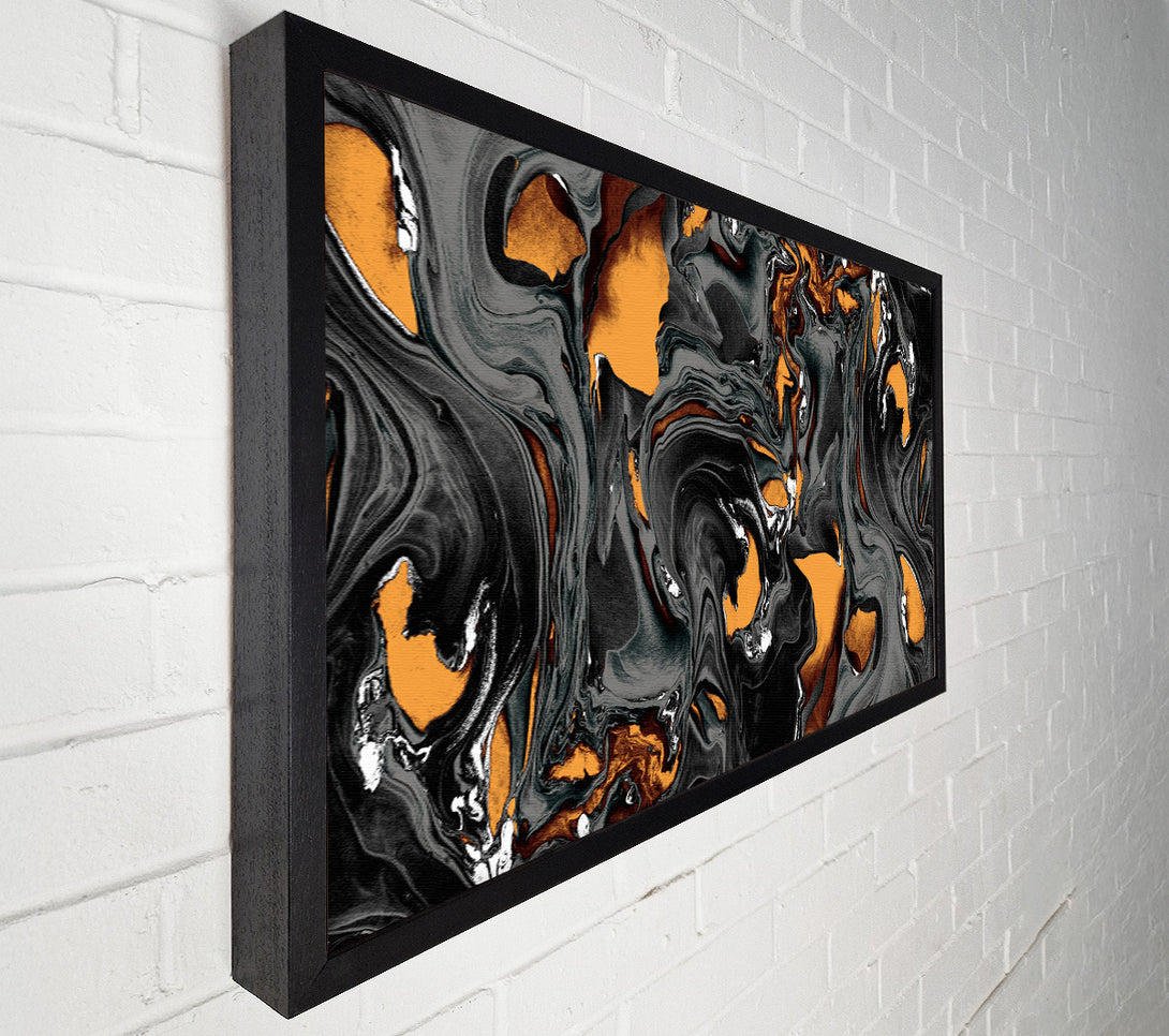  A Canvas Print of Molten Lava Pattern Canvas Art