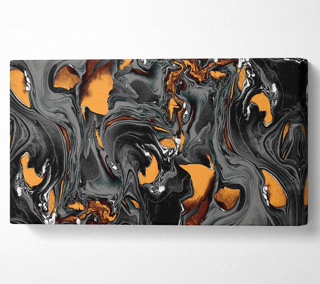  A Canvas Print of Molten Lava Pattern Canvas Art