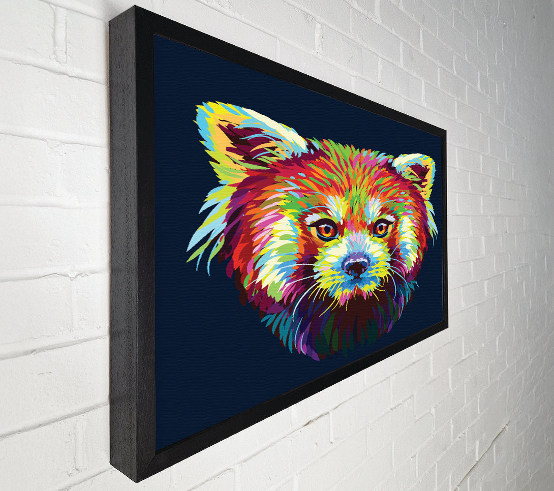  A Canvas Print of Red Panda Stare Canvas Wall Art