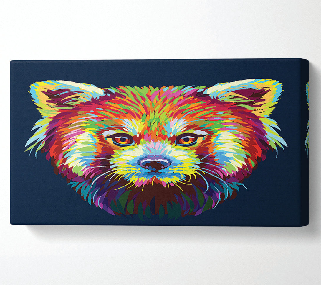  A Canvas Print of Red Panda Stare Canvas Wall Art