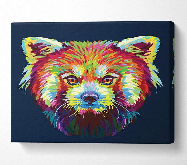  A Canvas Print of Red Panda Stare Canvas Wall Art