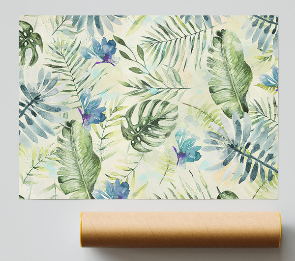 Monstera Cheese Plant Love Poster