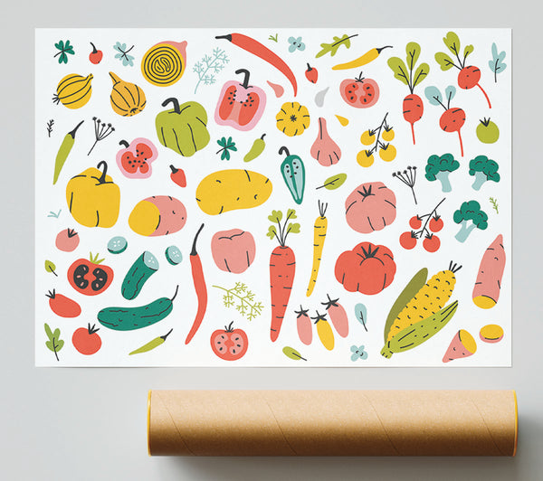 Autumn Squash Giclee Print