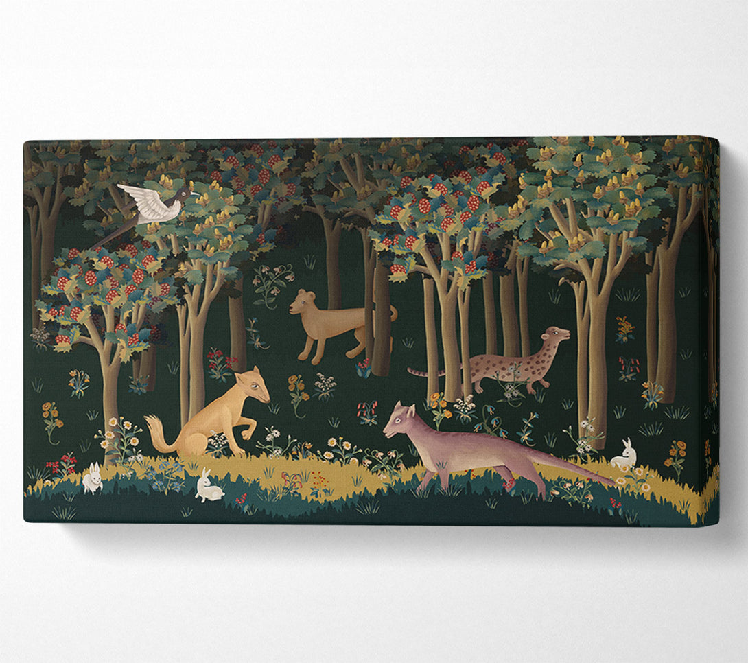  A Canvas Print of Creatures Of The Night Canvas Print