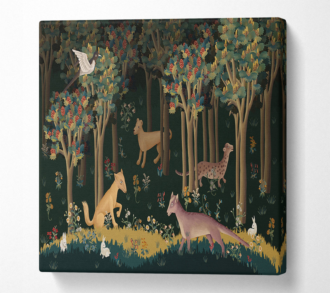  A Canvas Print of Creatures Of The Night Canvas Print