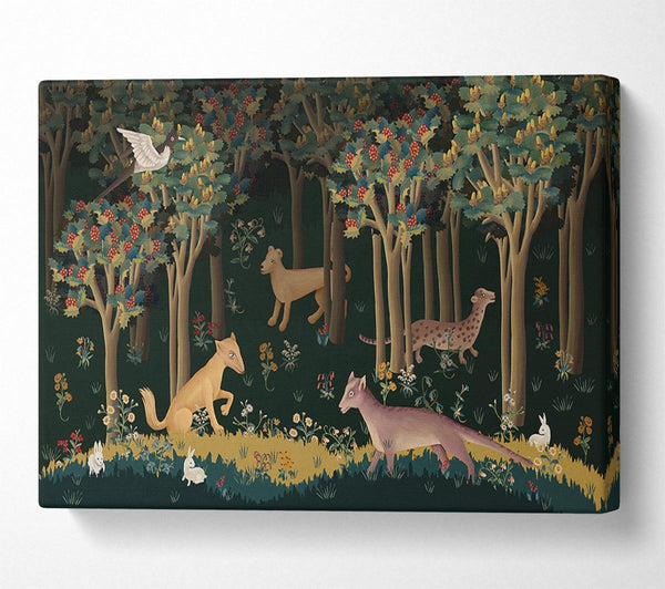  A Canvas Print of Creatures Of The Night Canvas Print