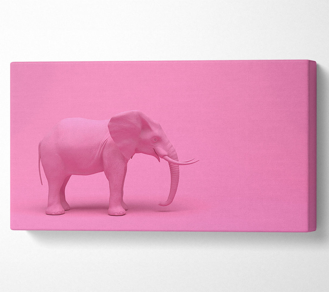  A Canvas Print of The Pink Elephant Canvas Art