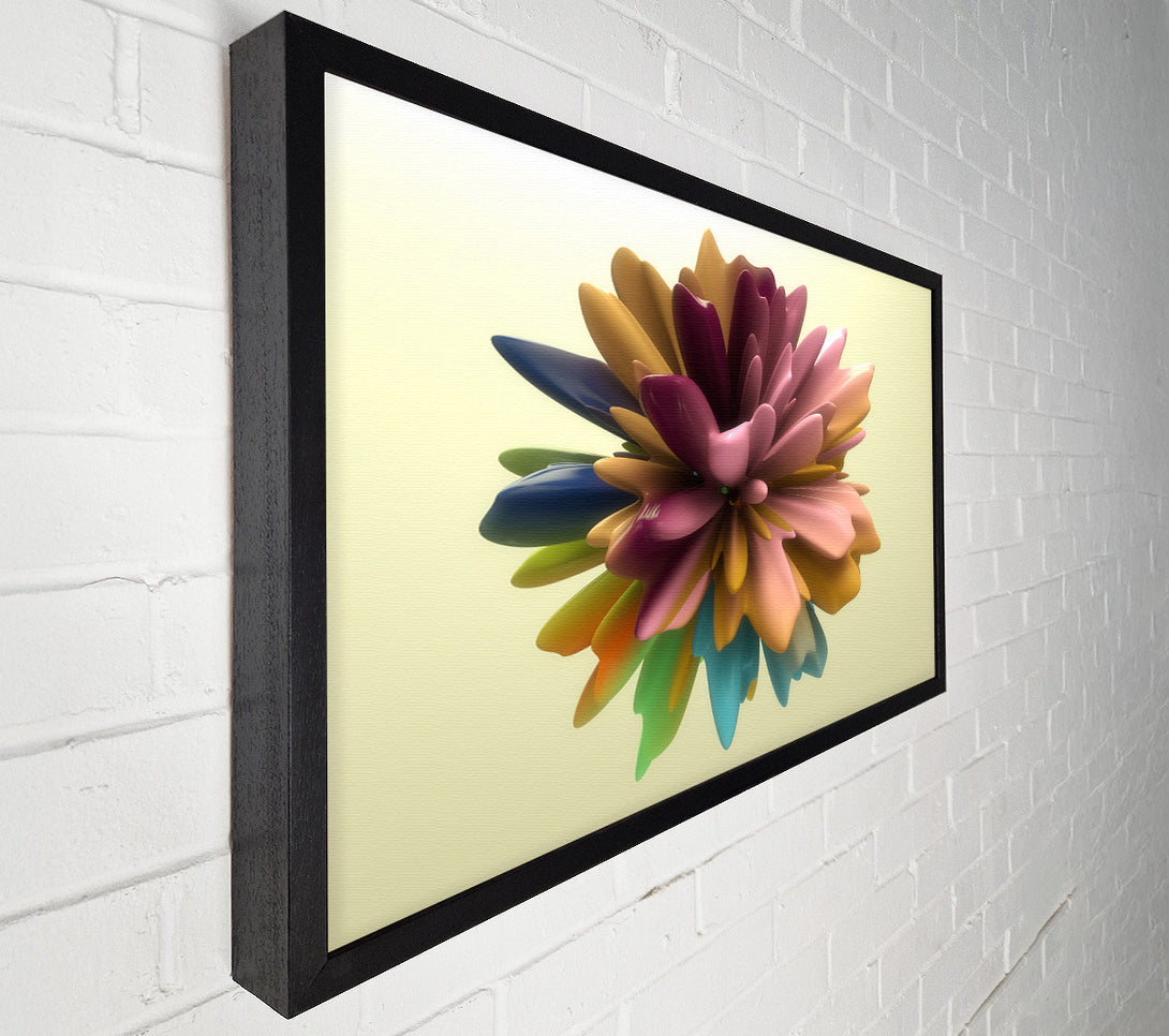  A Canvas Print of Spanning Out Of Liquid Canvas Art